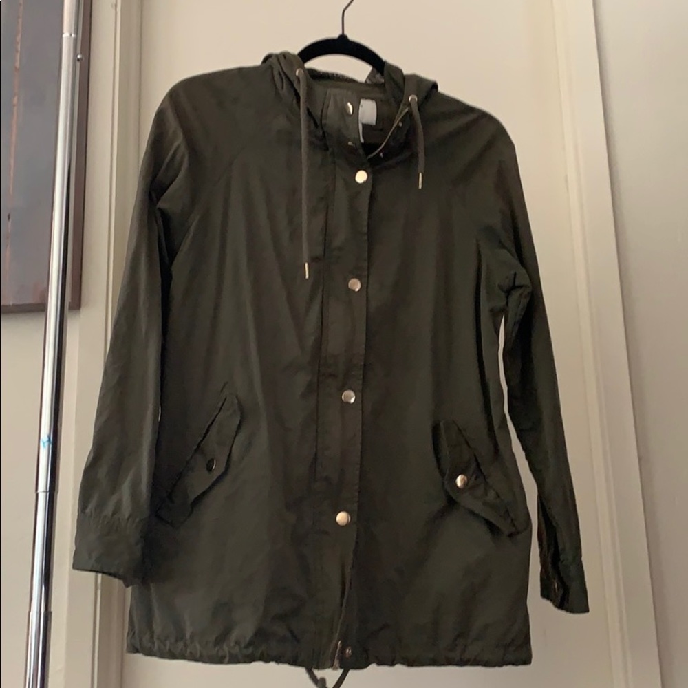 Forever 21 Olive Lightweight Jacket